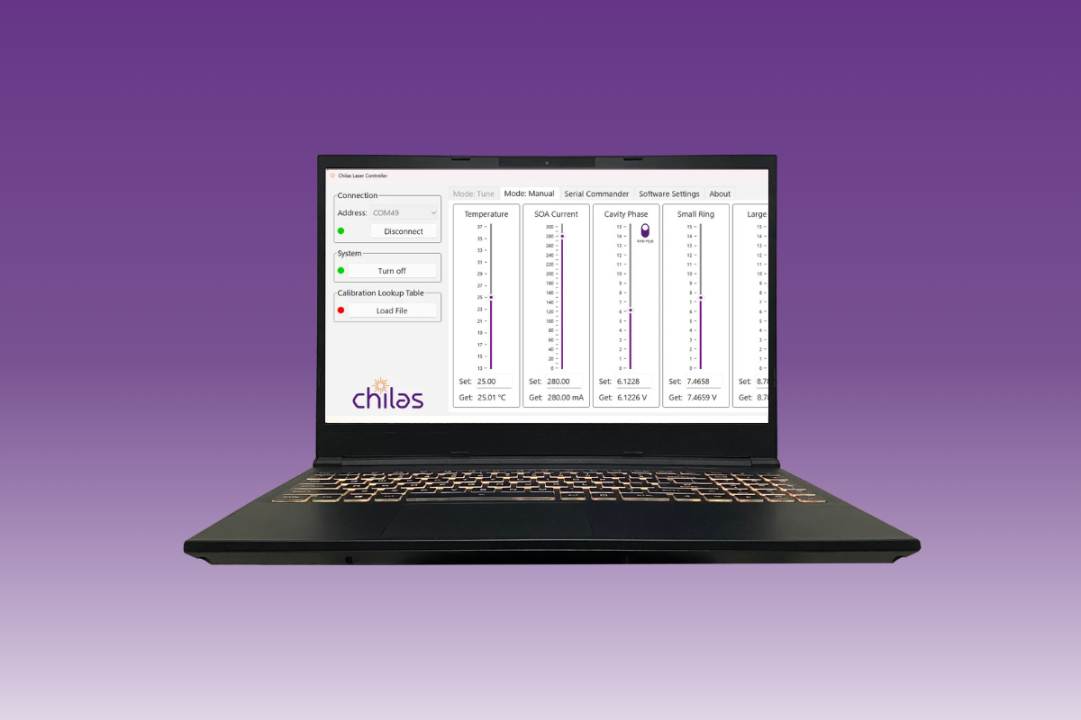 Chilas 推出可调谐激光器控制软件与开源 Python 程序库